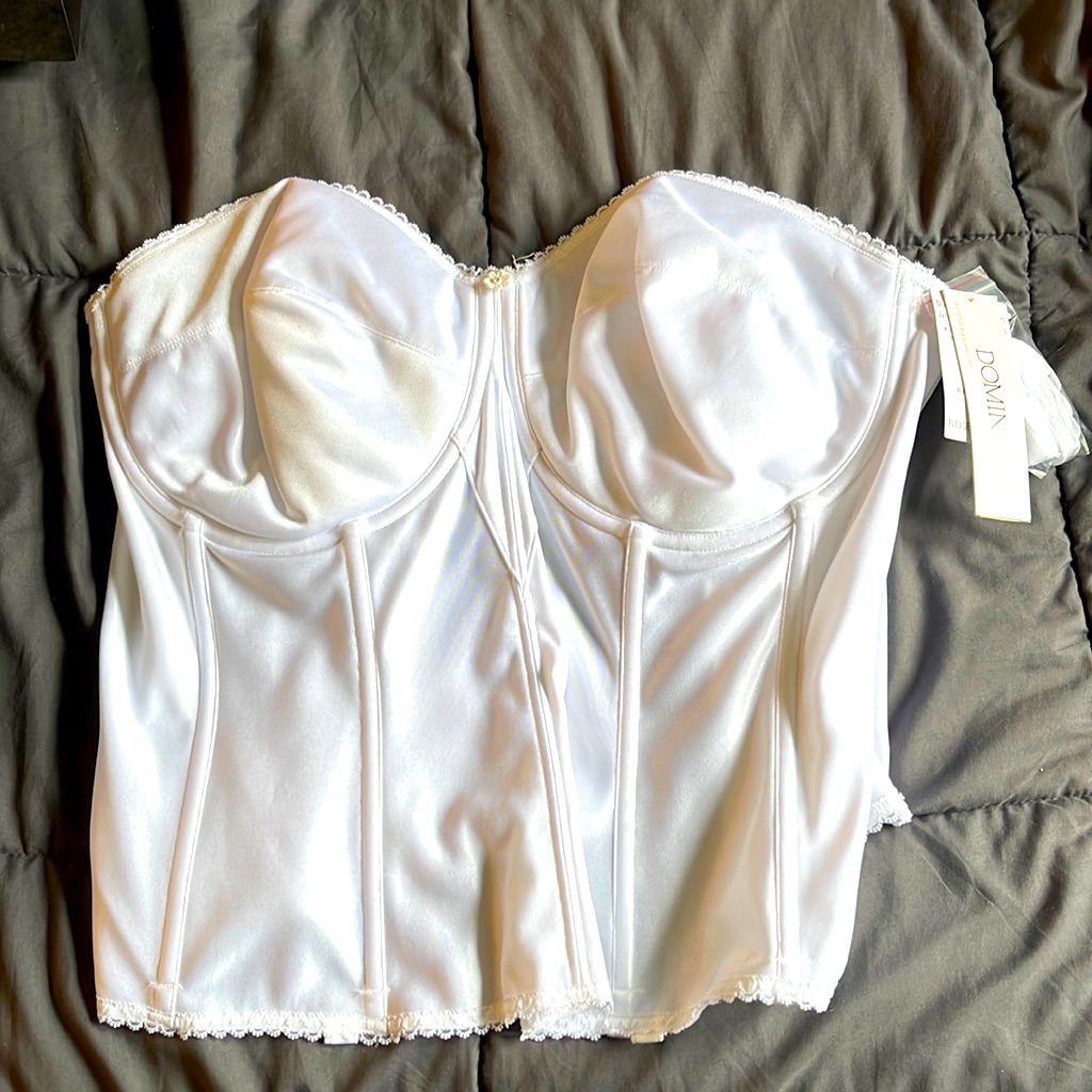 White Corset Bra